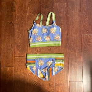 Beautiful Matilda Jane girl’s two piece swim suit